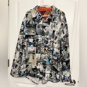 Rare Robert Graham Black History Rebel Music Collection/ Size 4XL